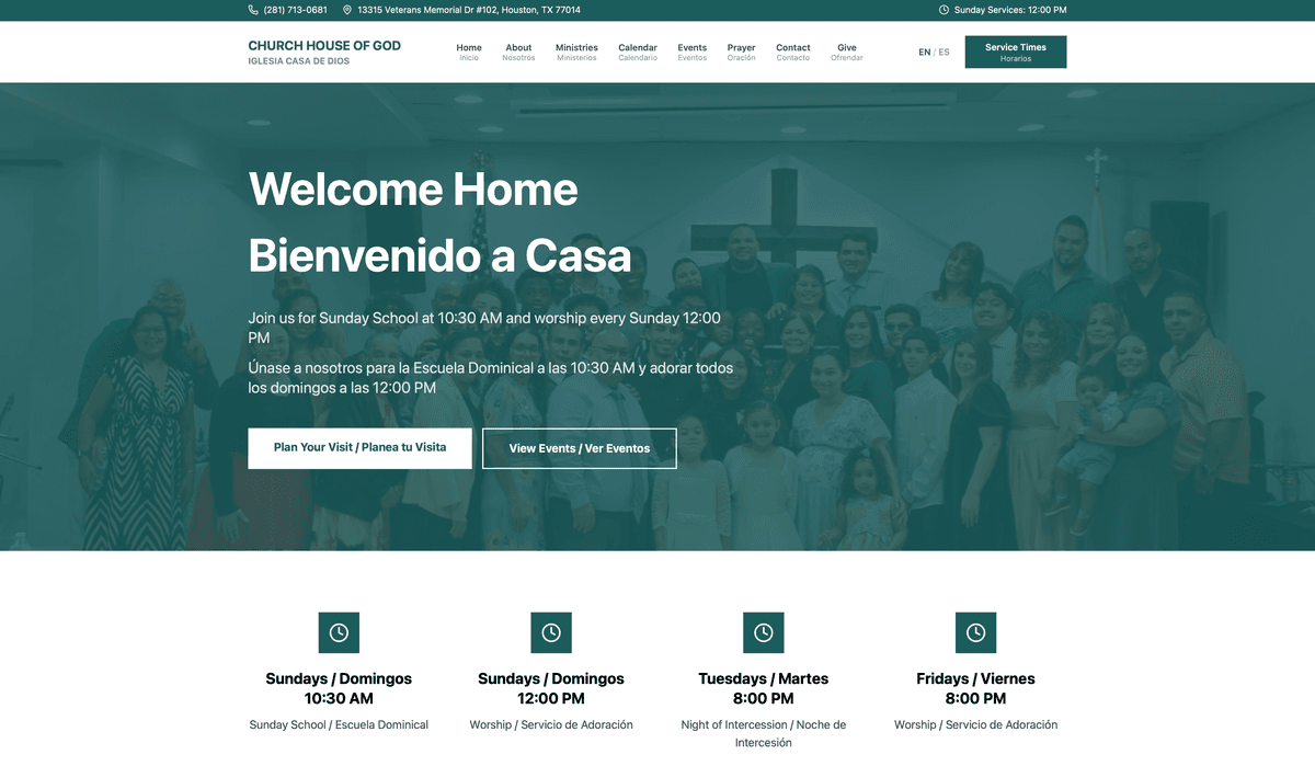 Iglesia Pentecostal Casa de Dios